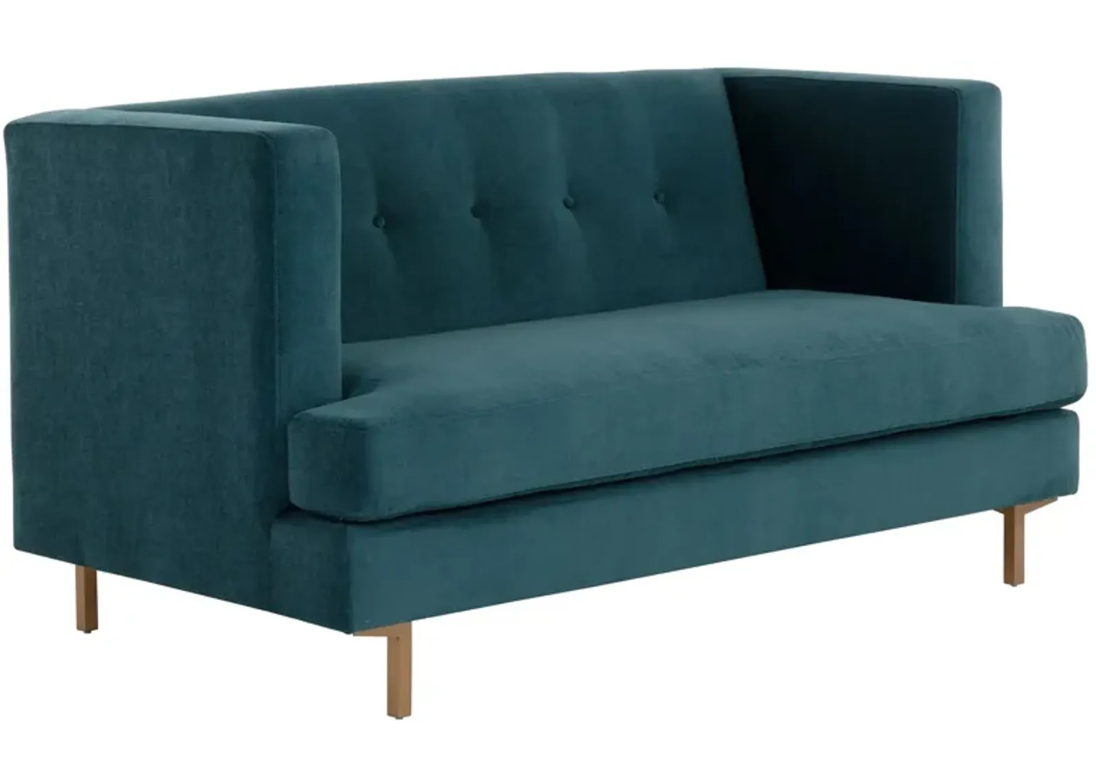 Sheridan 2 Seater Sofa in Danny Teal by Sunpan