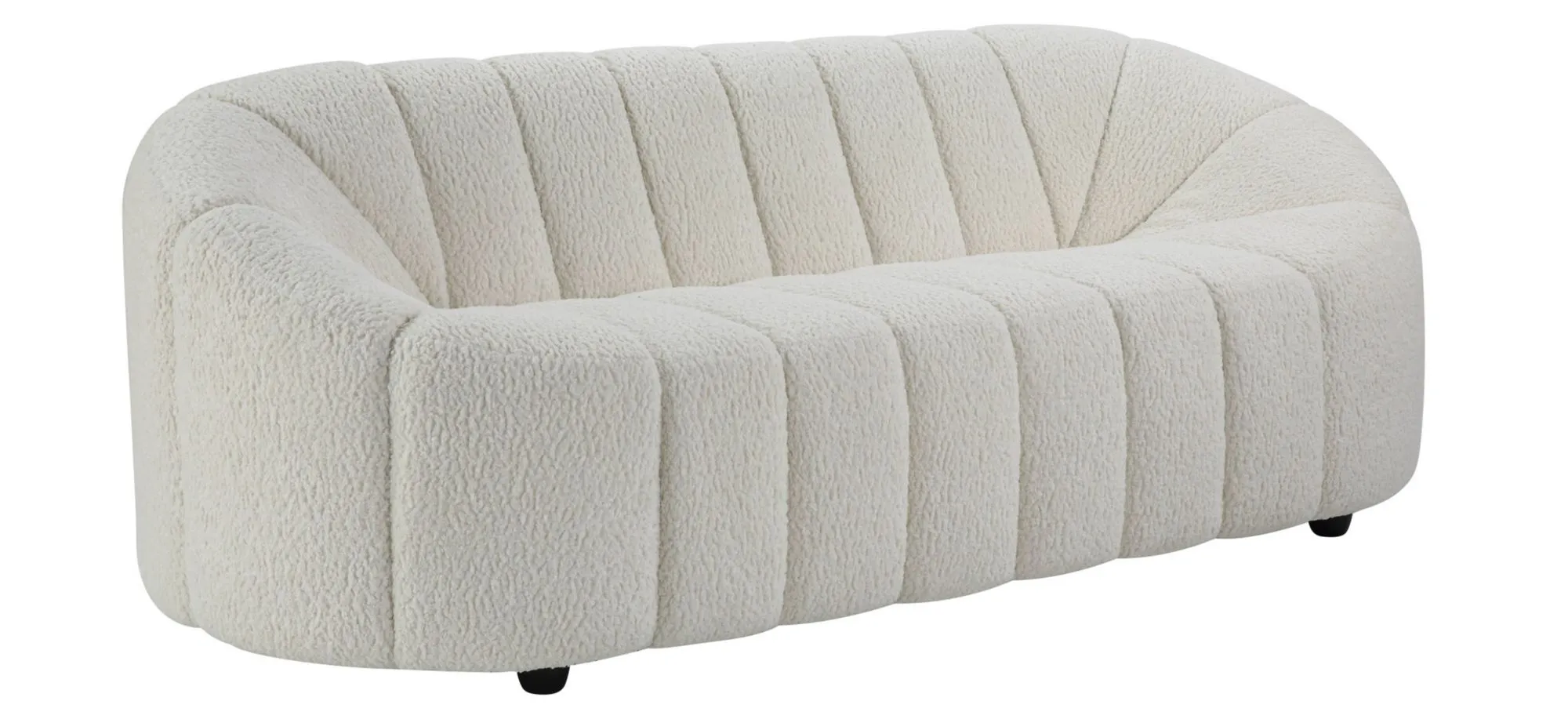 Lancelot Sofa in White by HomeRoots