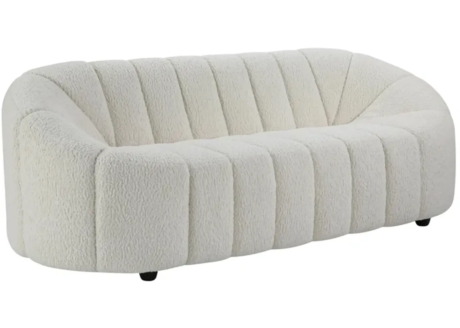 Lancelot Sofa in White by HomeRoots