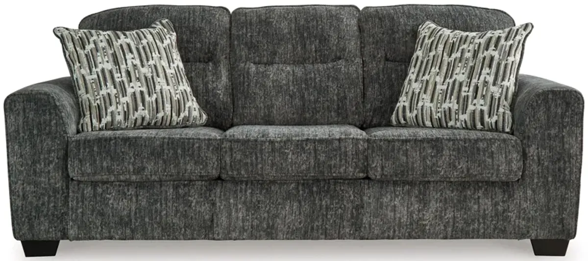 Lonoke Sofa in Gunmetal by Ashley Furniture