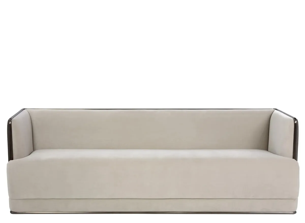 Sierra Sofa in Meg Taupe by Sunpan