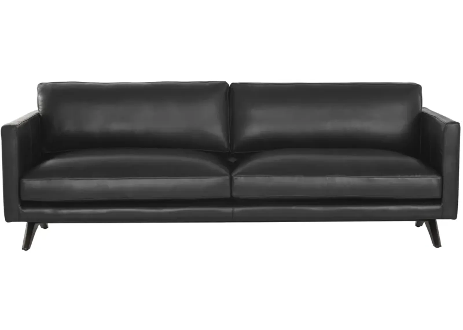 Rogers Sofa in Cortina Black by Sunpan