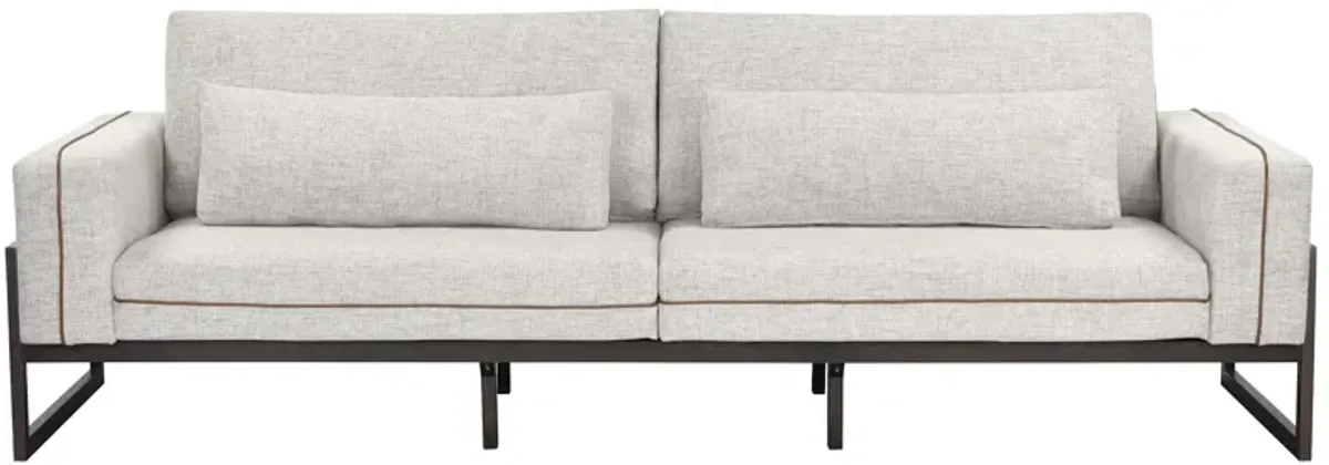 Belinda Sofa in Rhapsody Greige by Sunpan