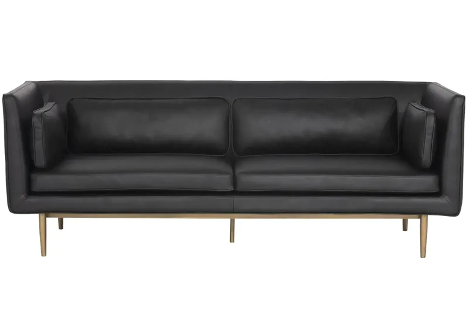 Batavia Sofa in Vintage Black by Sunpan