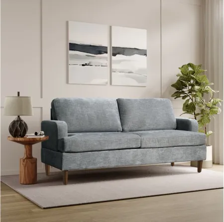 Oskar Sofa in Light Gray by Lifestyle Solutions