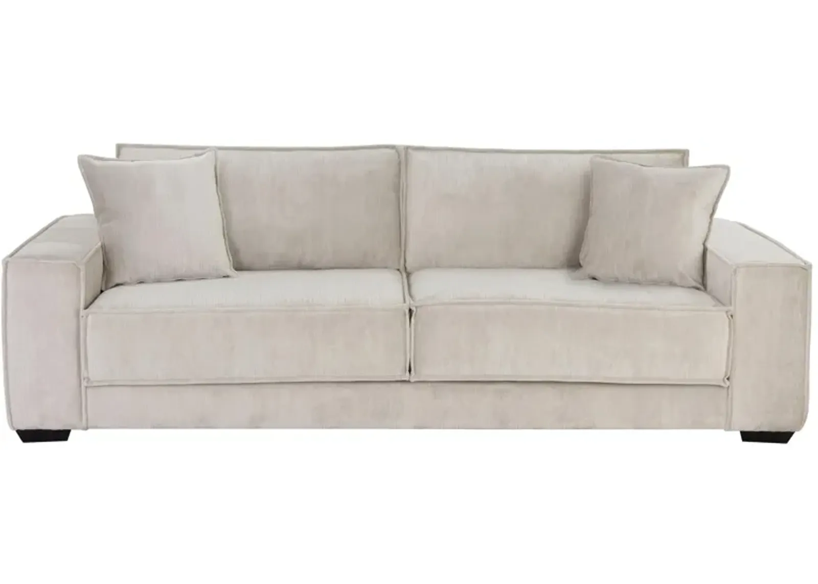 Calista Sofa in Navarro Stone by Sunpan