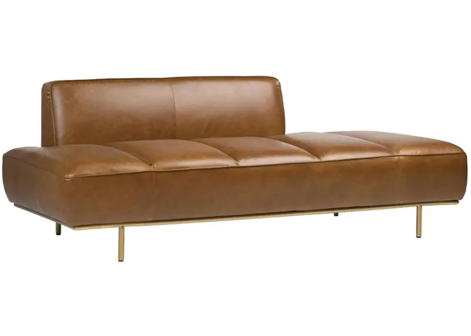 Demetrio Sofa in CARAMEL BROWN by Bellanest