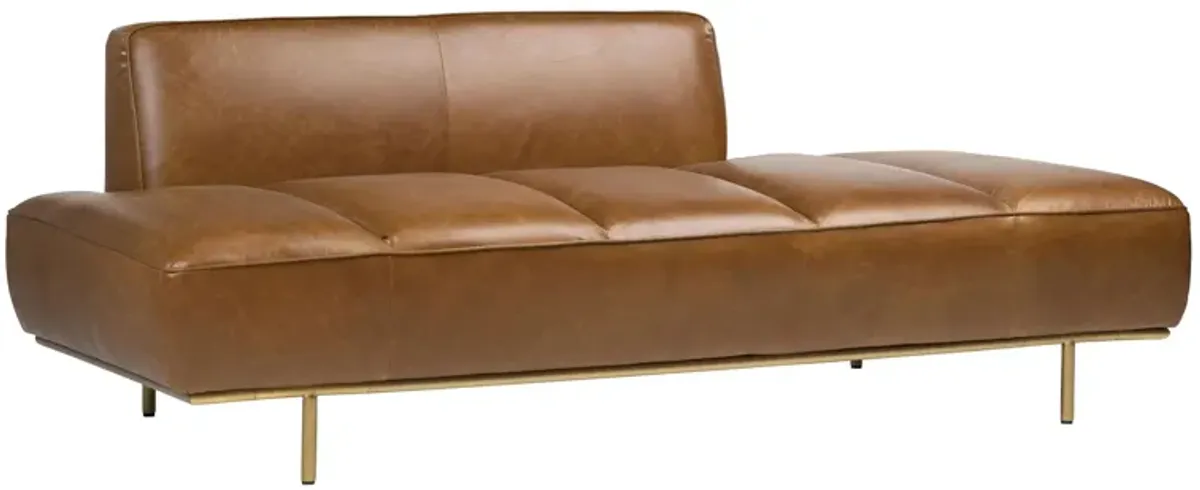 Demetrio Sofa in CARAMEL BROWN by Bellanest