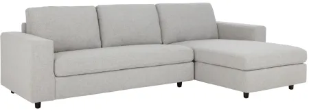 Ethan Sofa Chaise in Marble by Sunpan