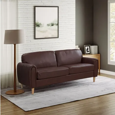 Emily Sofa in Brown by Lifestyle Solutions