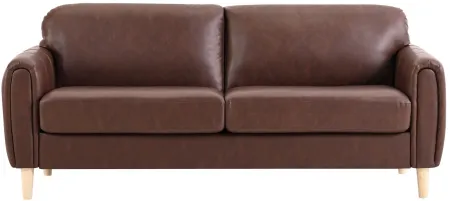 Emily Sofa in Brown by Lifestyle Solutions