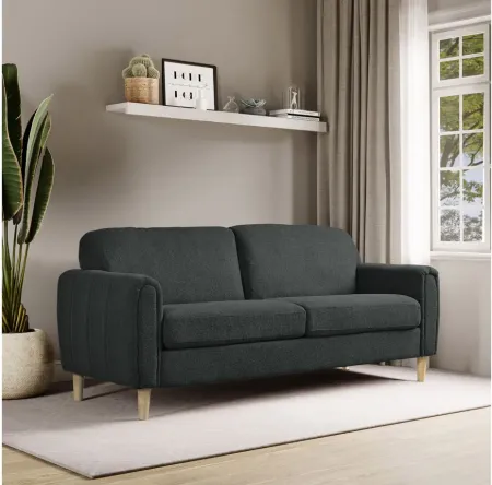 Emily Sofa in Charcoal by Lifestyle Solutions