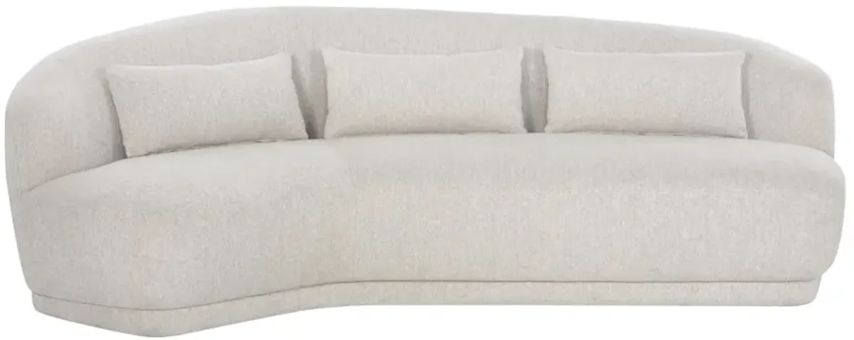 Soraya Sofa in Dove Cream by Sunpan