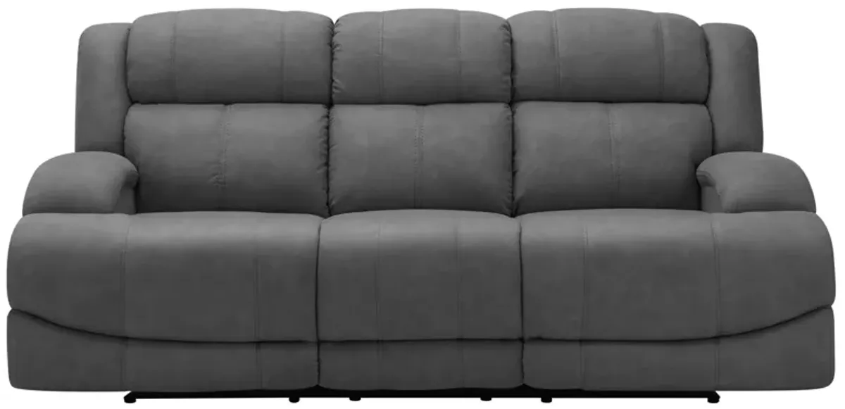 Quincey Power-Reclining Sofa in Smoke by Flexsteel