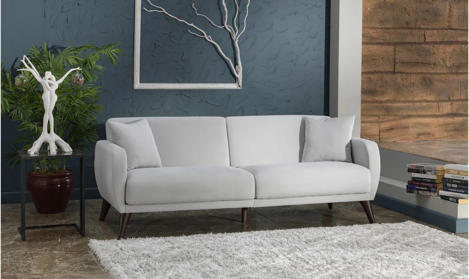 Lugano Sleeper Sofa with Storage