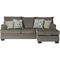 Dorsten Sofa Chaise in Slate by Ashley Furniture