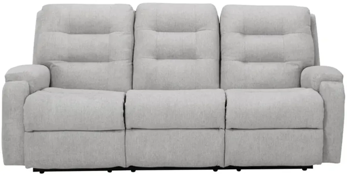 Halenbeck Reclining Sofa in Silver by Flexsteel