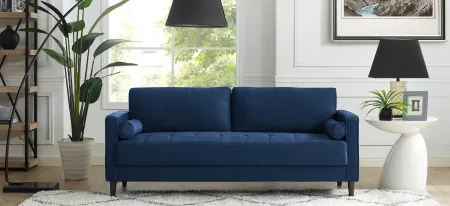 Forrester Sofa in Navy Blue by Lifestyle Solutions