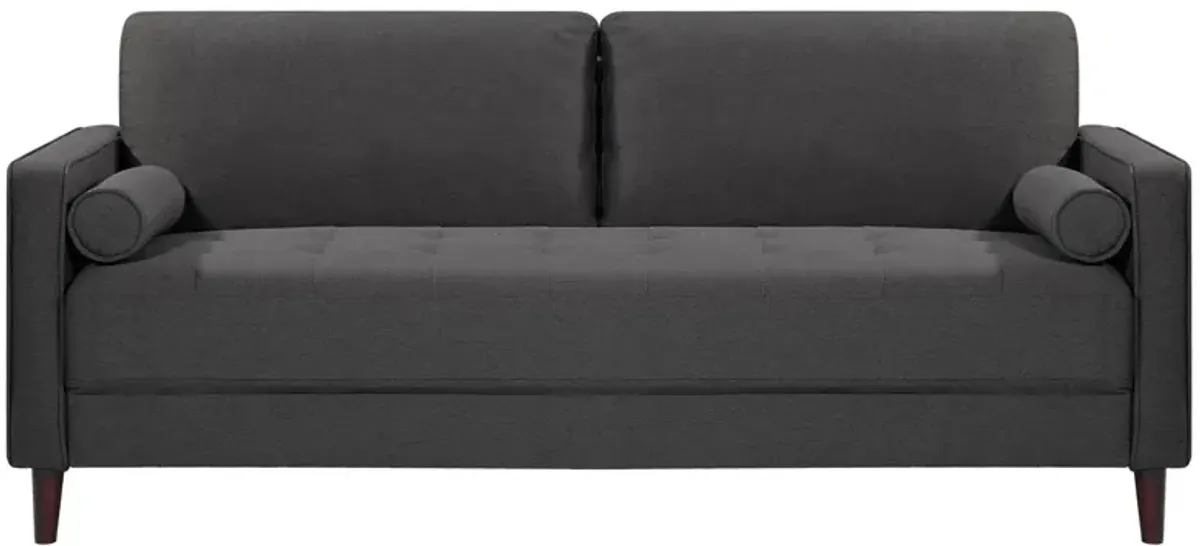 Forrester Sofa in Heather Gray by Lifestyle Solutions