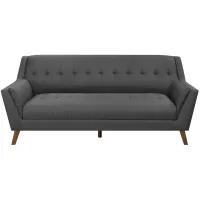 Elise Sofa in Charcoal Pebble by Emerald Home Furnishings