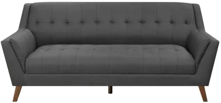 Elise Sofa in Charcoal Pebble by Emerald Home Furnishings