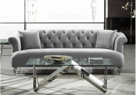 Elegance Sofa in Gray by Armen Living