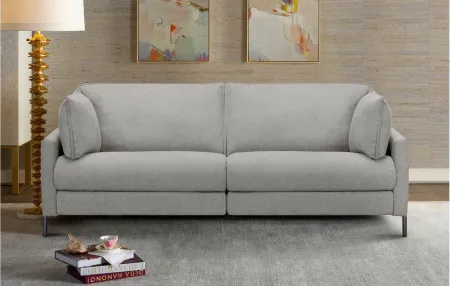 Juliett Power Reclining Sofa in Gray Pebble by Armen Living