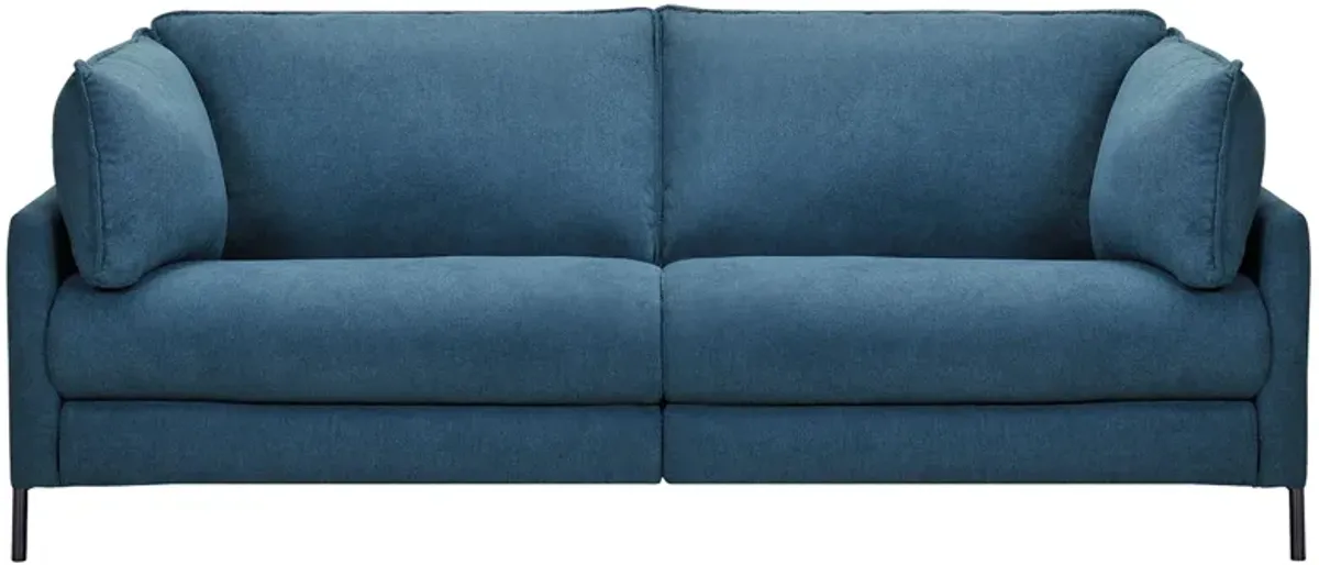 Juliett Power Reclining Sofa in Blue Lake by Armen Living