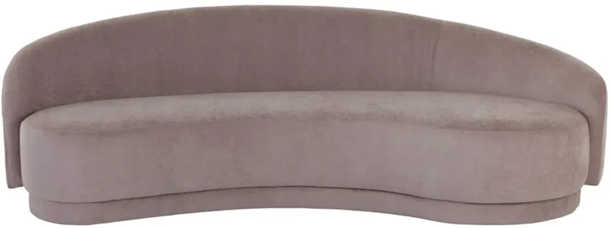 Kendra Sofa in Planet Lilac by Sunpan