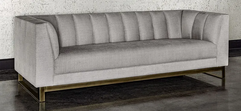 Parker Sofa in Zenith Soft Gay by Sunpan