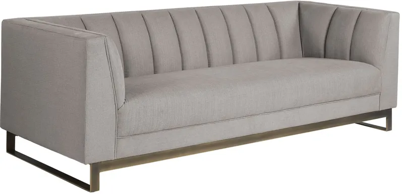 Parker Sofa in Zenith Soft Gay by Sunpan