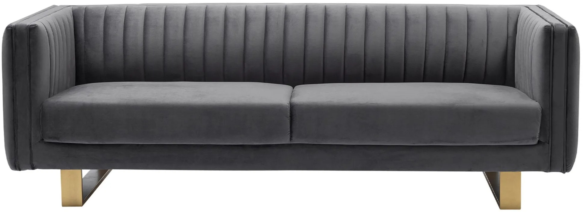 Delilah Sofa in Dark Gray by Armen Living