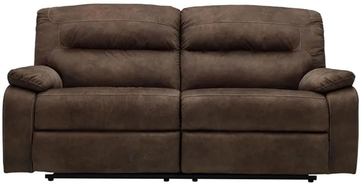 Bolzano 2 Seat Reclining Sofa in Coffee by Ashley Furniture