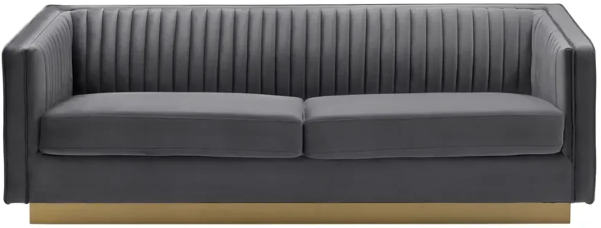 Miranda Sofa in Dark Gray by Armen Living