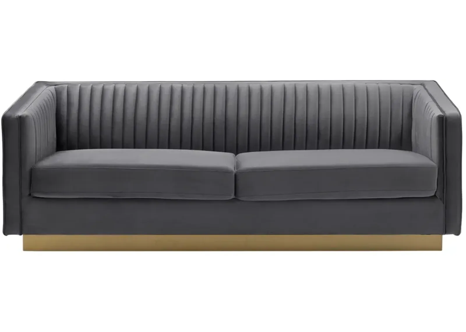 Miranda Sofa in Dark Gray by Armen Living