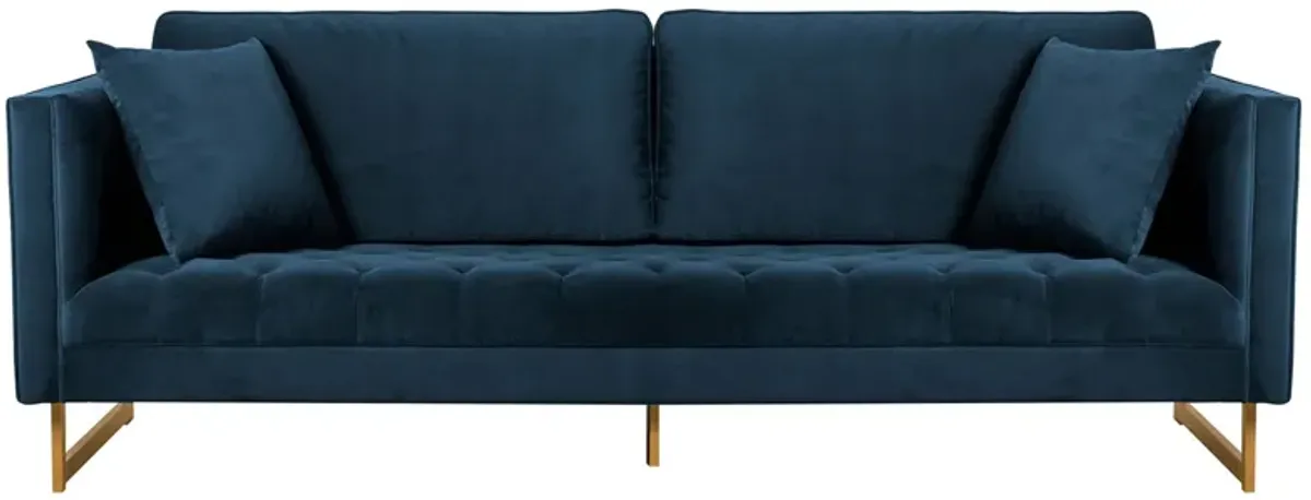 Lenox Sofa in Blue by Armen Living