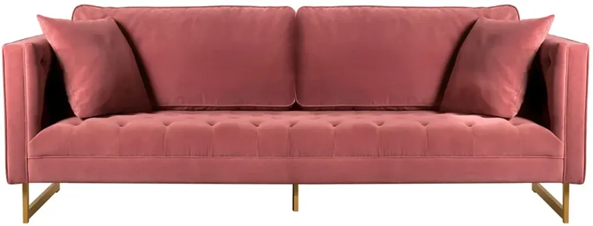 Lenox Sofa in Pink by Armen Living