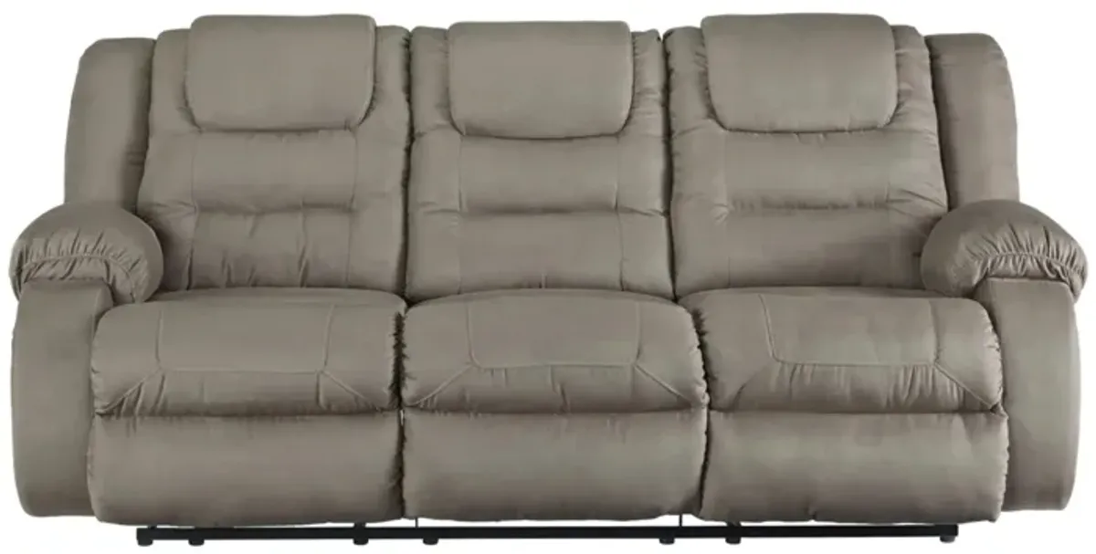 McCade Reclining Sofa in Cobblestone by Ashley Furniture