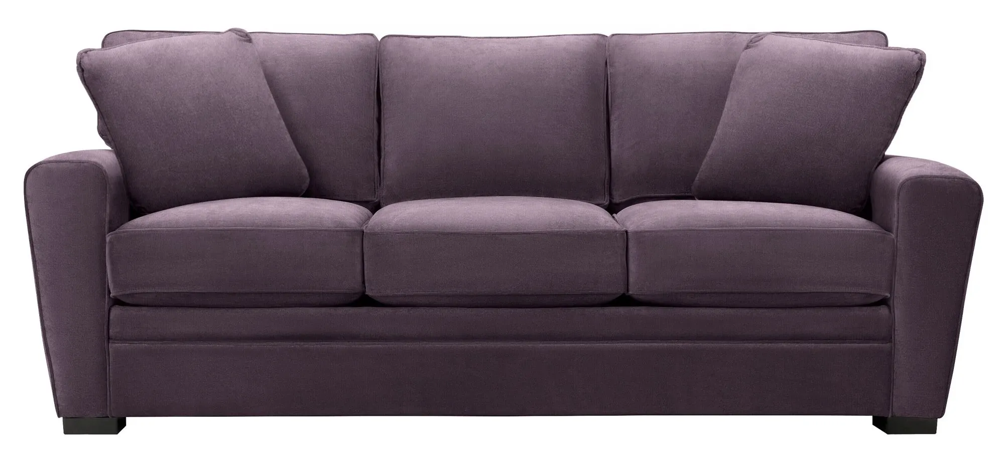 Artemis II Sofa in Gypsy Eggplant by Jonathan Louis