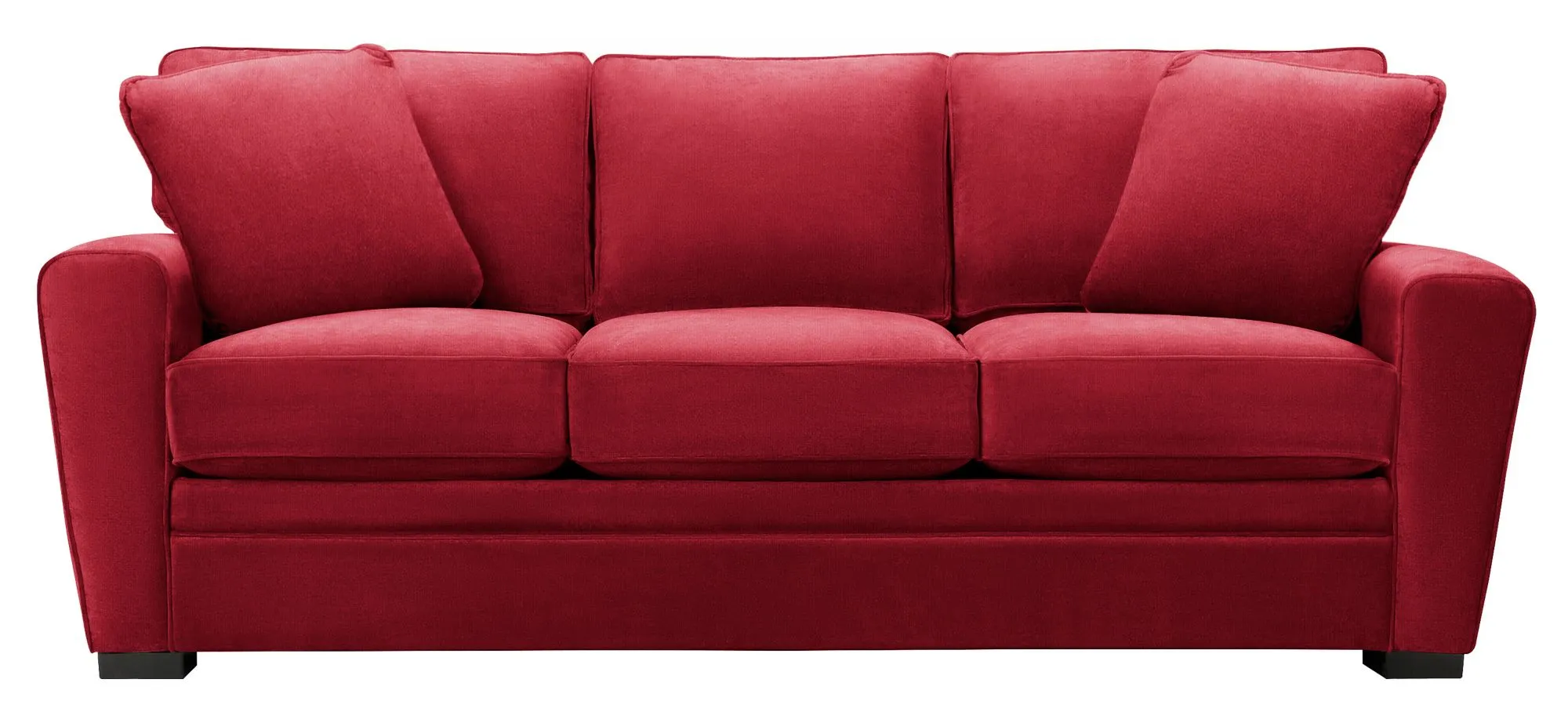 Artemis II Sofa in Gypsy Scarlet by Jonathan Louis