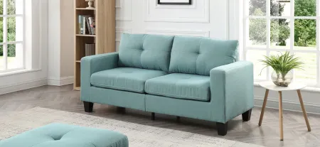 Newbury Modular Sofa by Glory Furniture in Teal by Glory Furniture