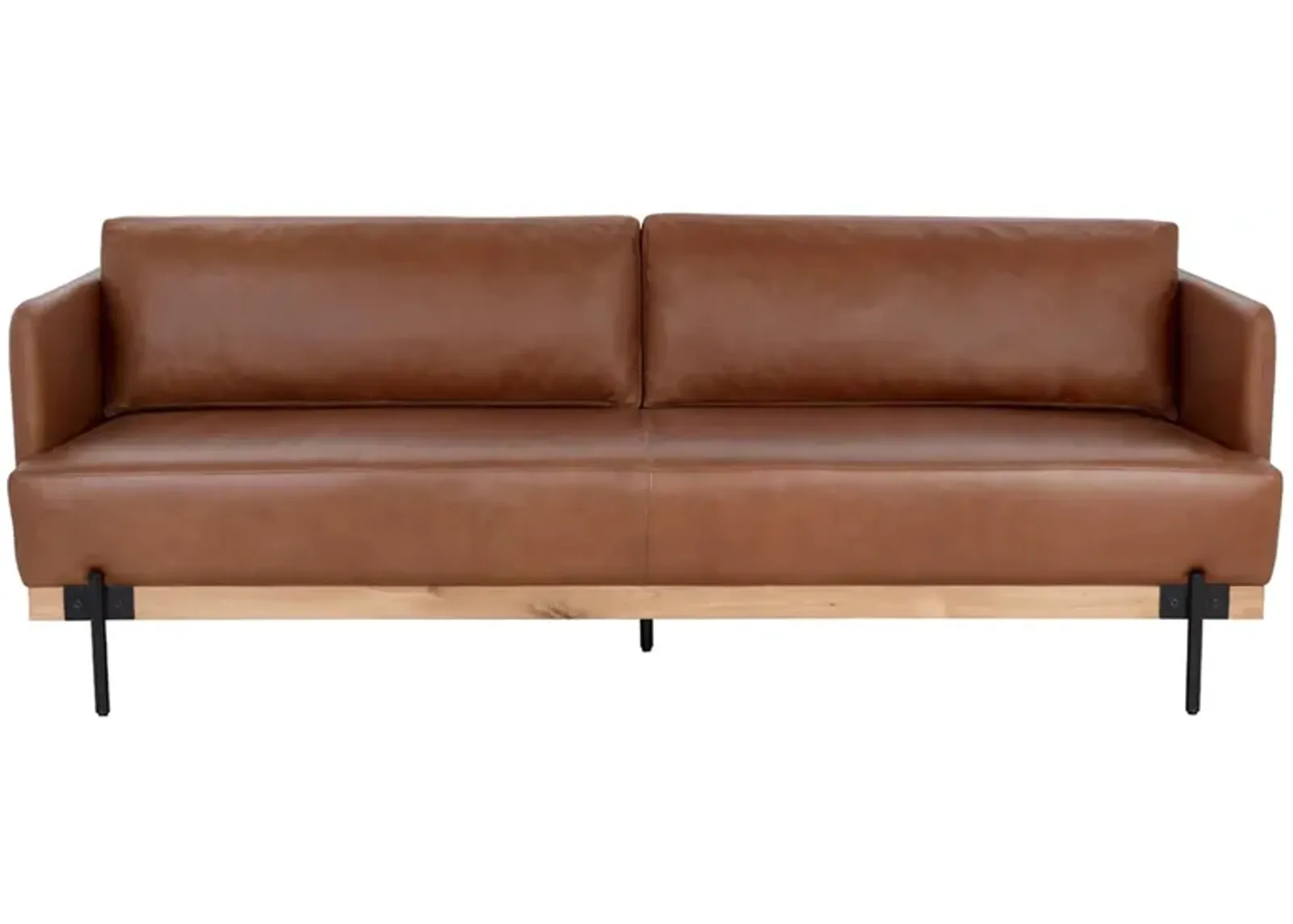 Saul Sofa in Shalimar Tobacco by Sunpan