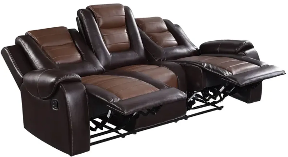 Ashcroft Double Reclining Sofa W/Drop-Down Cup Holder