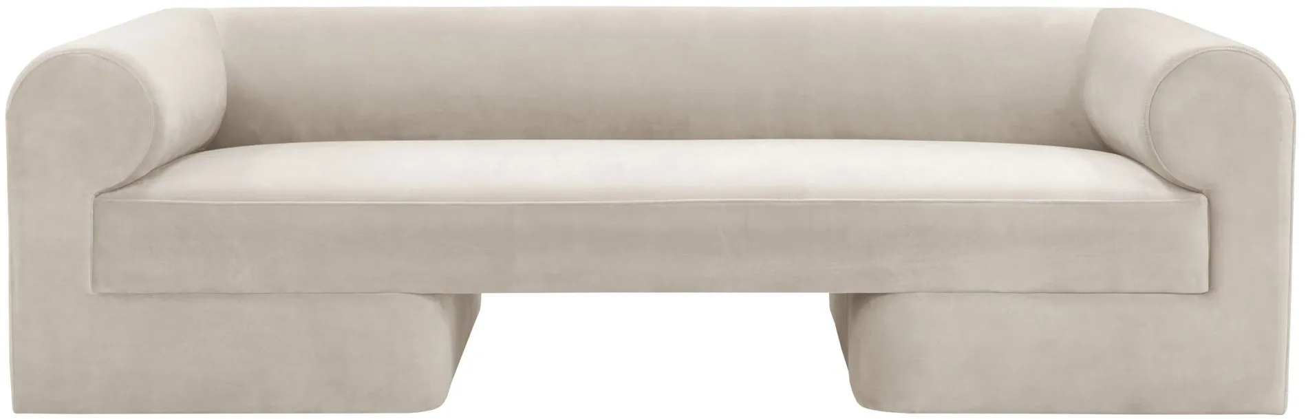 Ionic Sofa in Meg Taupe by Sunpan