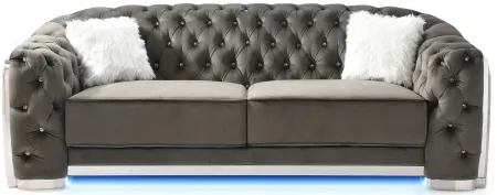 Sapphire Sofa in Gray by Glory Furniture
