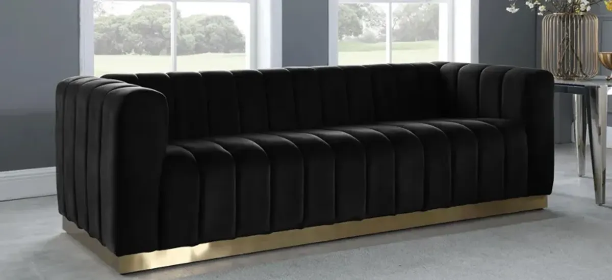 Marlon Velvet Sofa