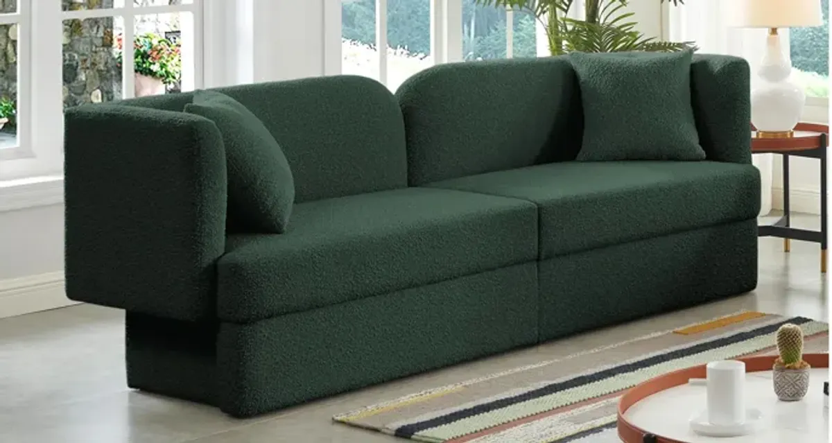 Marcel Boucle Fabric Sofa