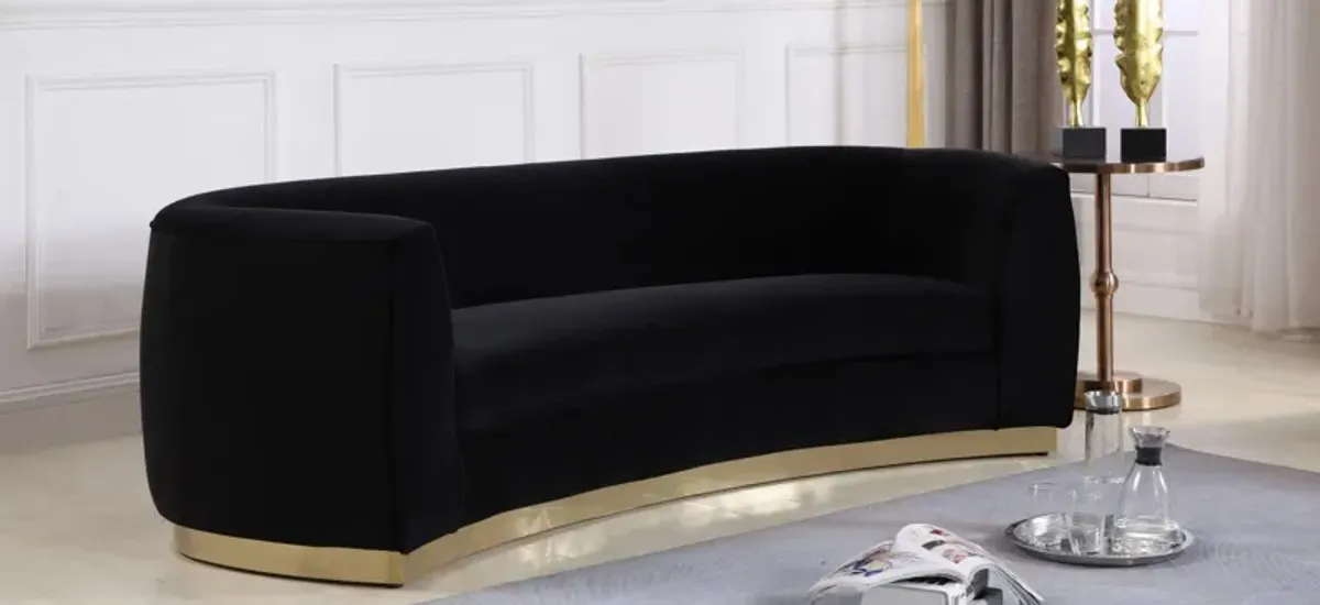 Julian Velvet Sofa