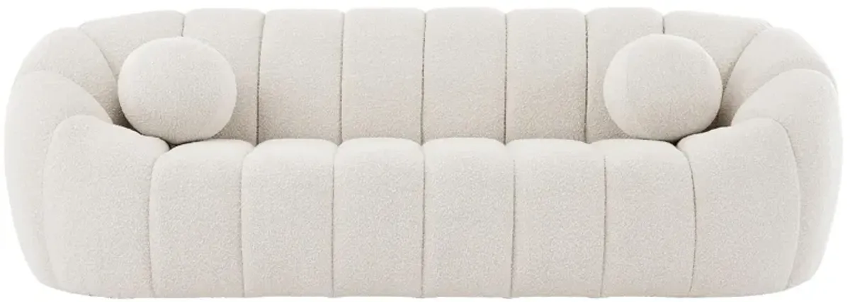 Elijah Boucle Fabric Sofa