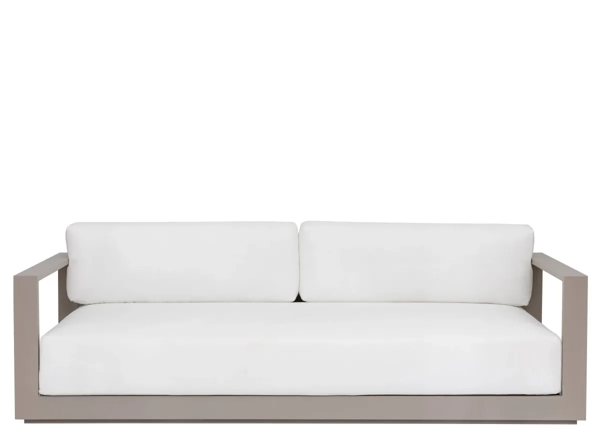 Tavira Sofa in Stinson White by Sunpan